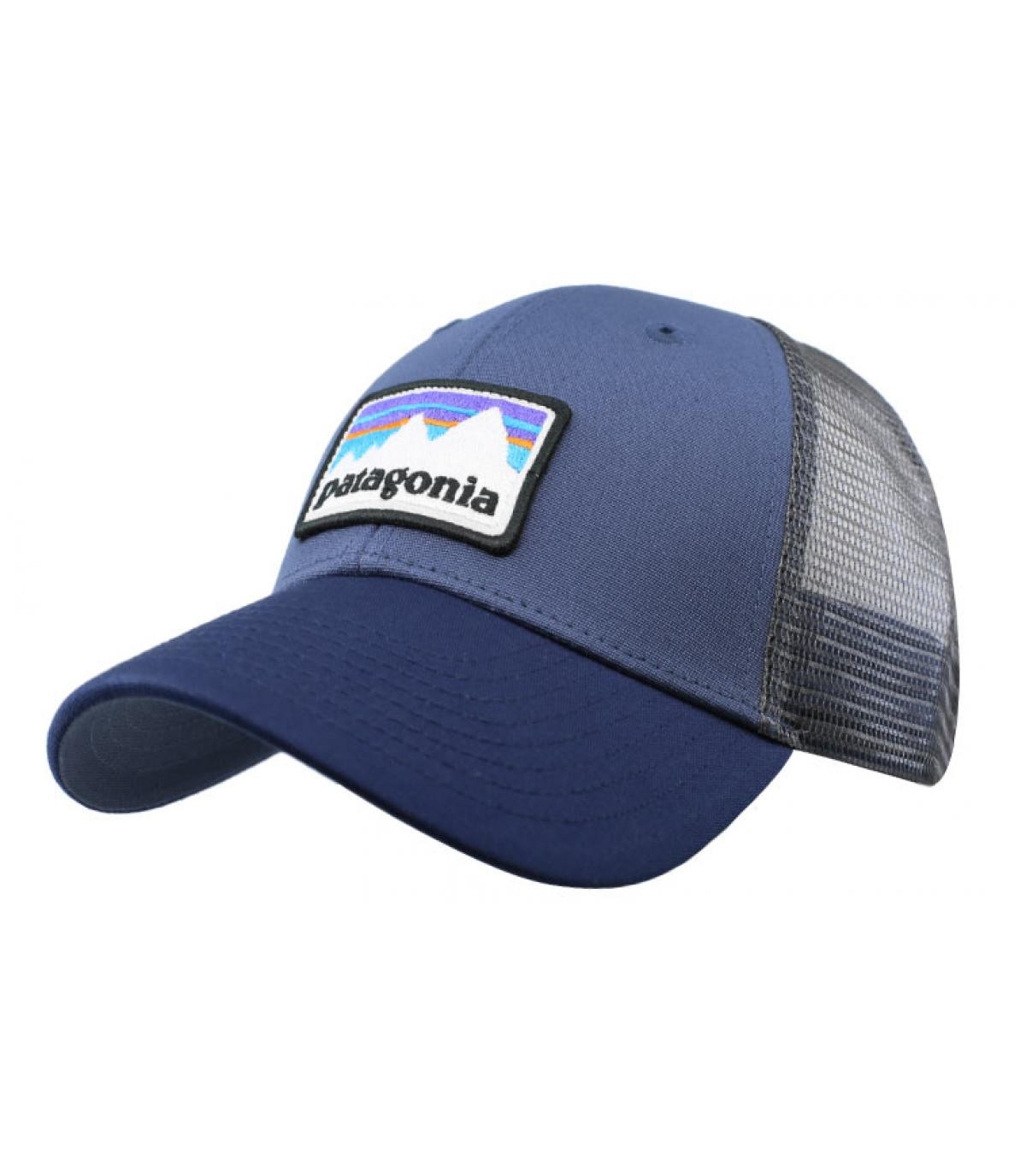 Shop Sticker Patch Trucker dolomite blue Patagonia